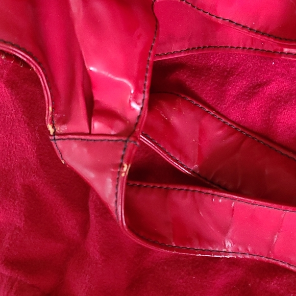 Valentino Vintage bow patent hobo bag - Picture 5 of 6